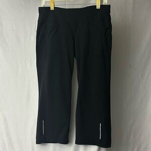 Athleta Women's Size Small Black Athletic Stretch Yoga Gym Pants